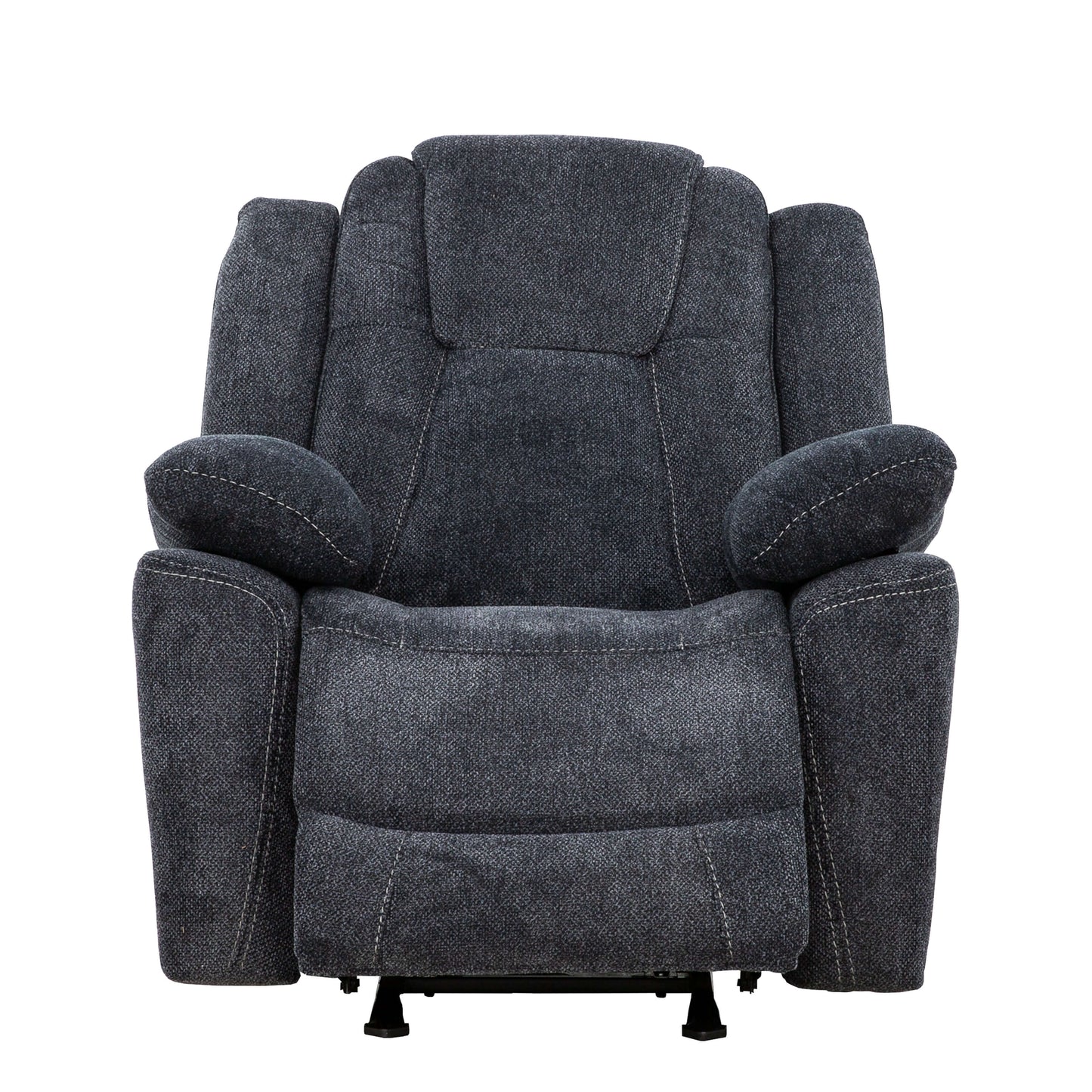 Anakin 38 in. Upholstered Rocker Recliner with Lever-