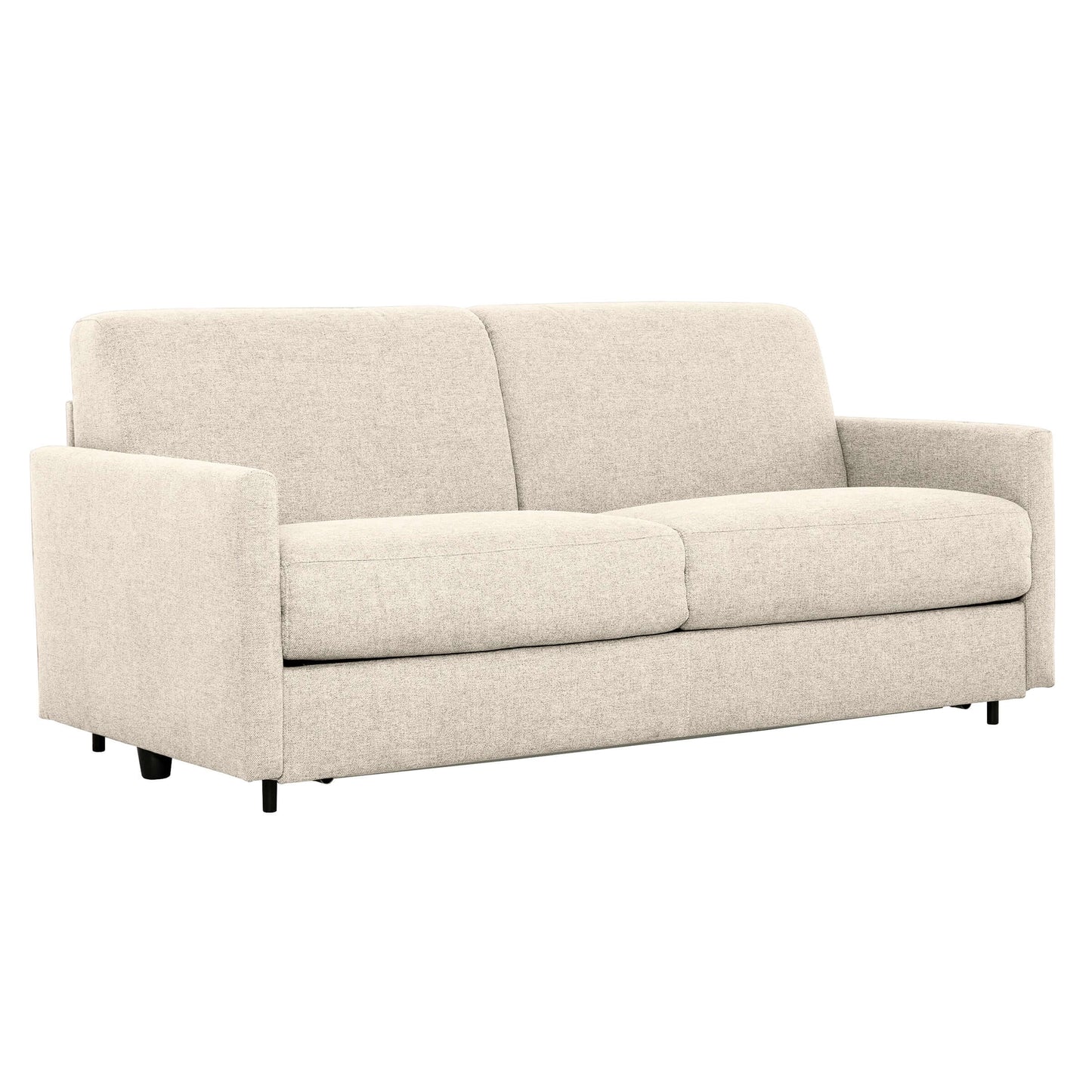Benito Sofa Bed - Beige- front view with white background