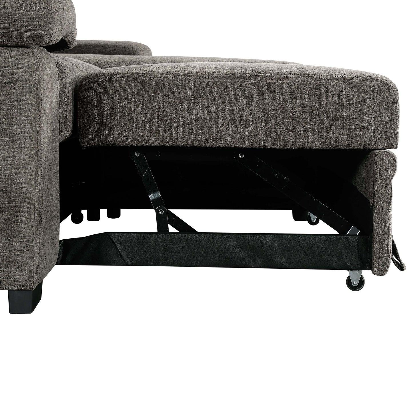 Danilo 102 in. Right Facing Sleeper Sectional- side view