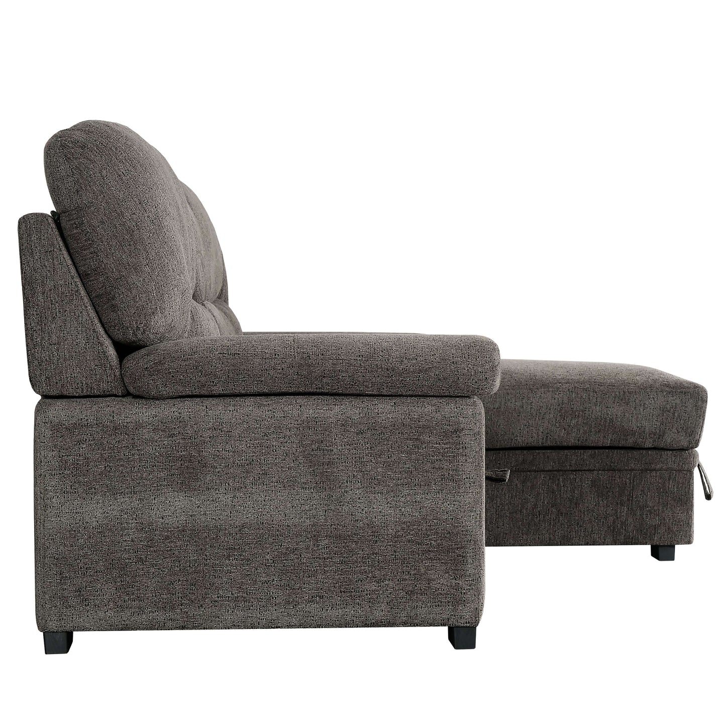 Danilo 102 in. Right Facing Sleeper Sectional- side view