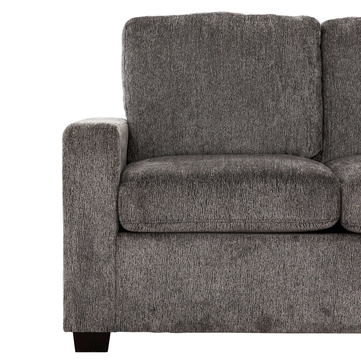 Valencia 77 in. Convertible Queen Sleeper Sofa with USB Ports- front view