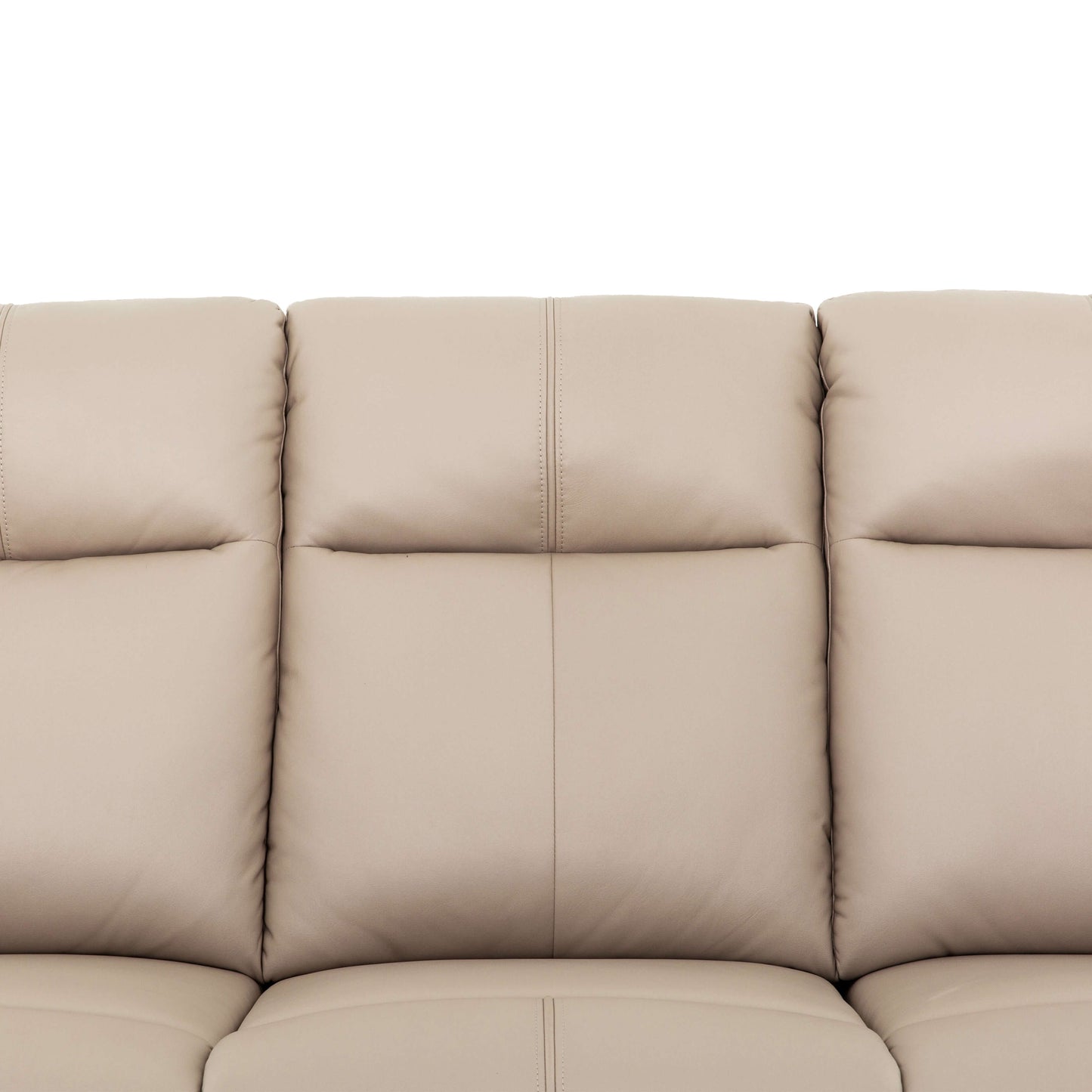 Mattheo 78 in. Reclining Condo Sofa- zoomed in front view