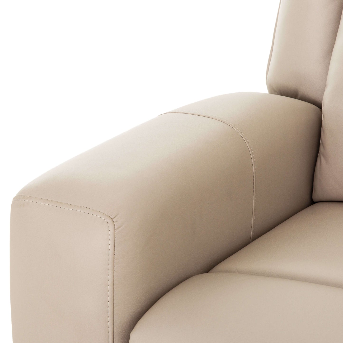 Mattheo 78 in. Reclining Condo Sofa- zoomed in arm rest