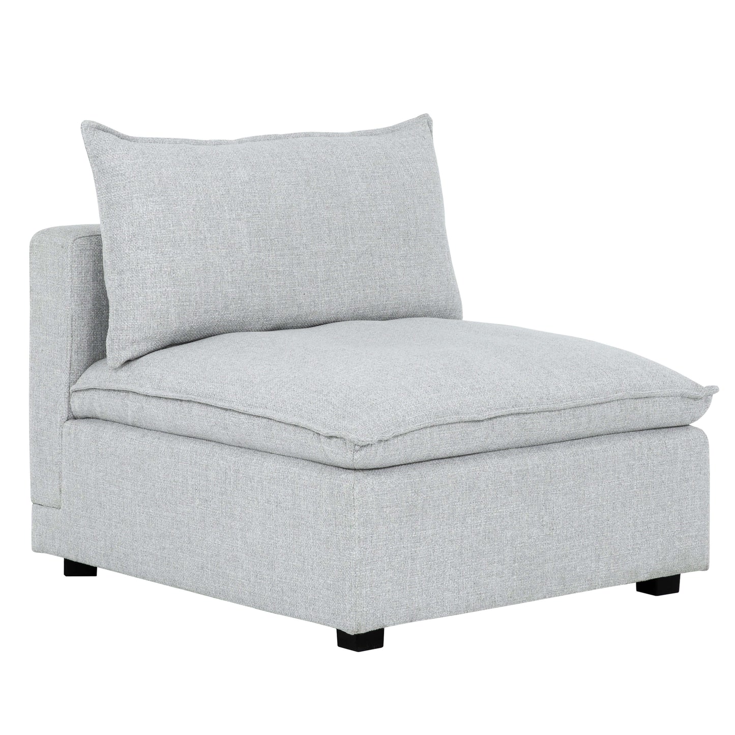 Haven 5-Piece Modular Corner Sectional- front and side view