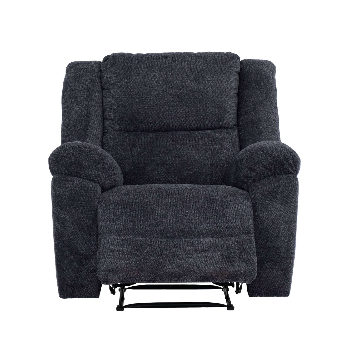 Arthur 40 in. Upholstered Manual Rocker Recliner-