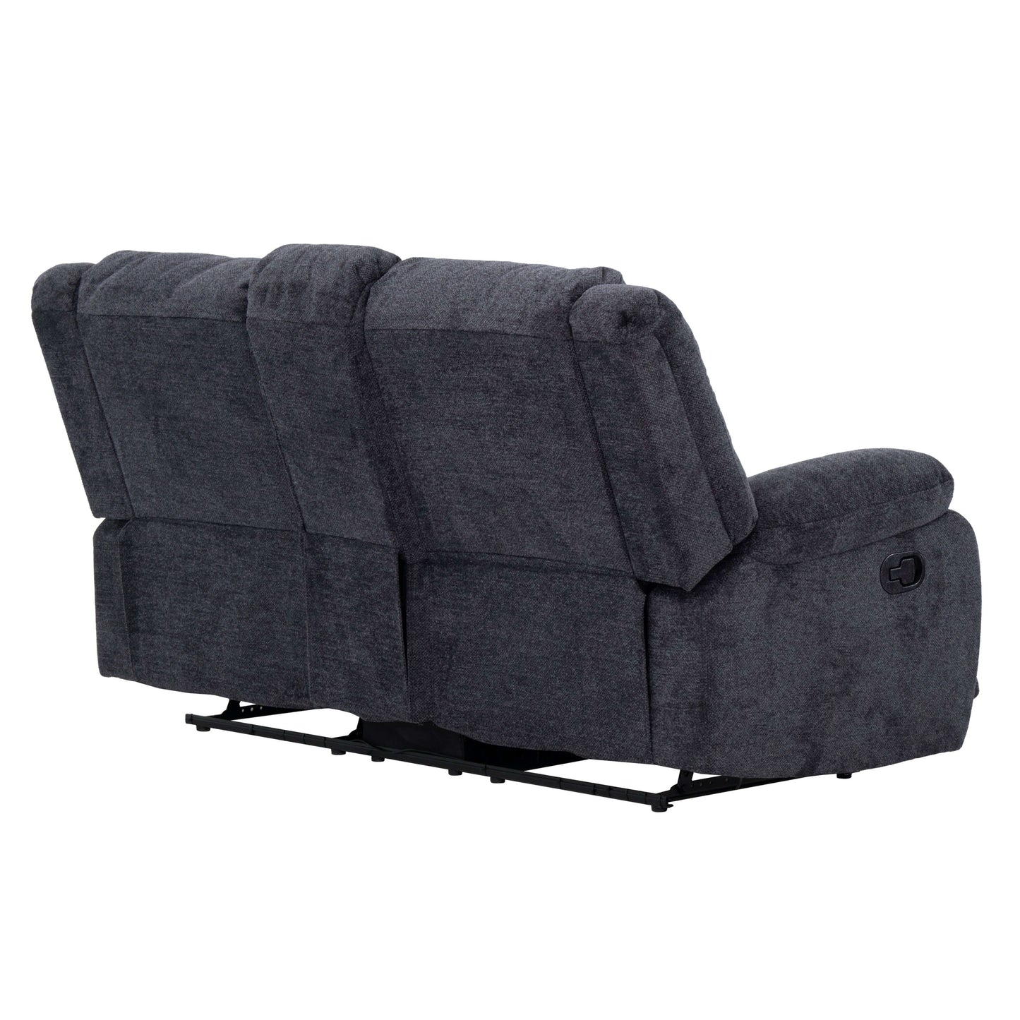 Arthur 76 in. Reclining Loveseat with Cupholder Console