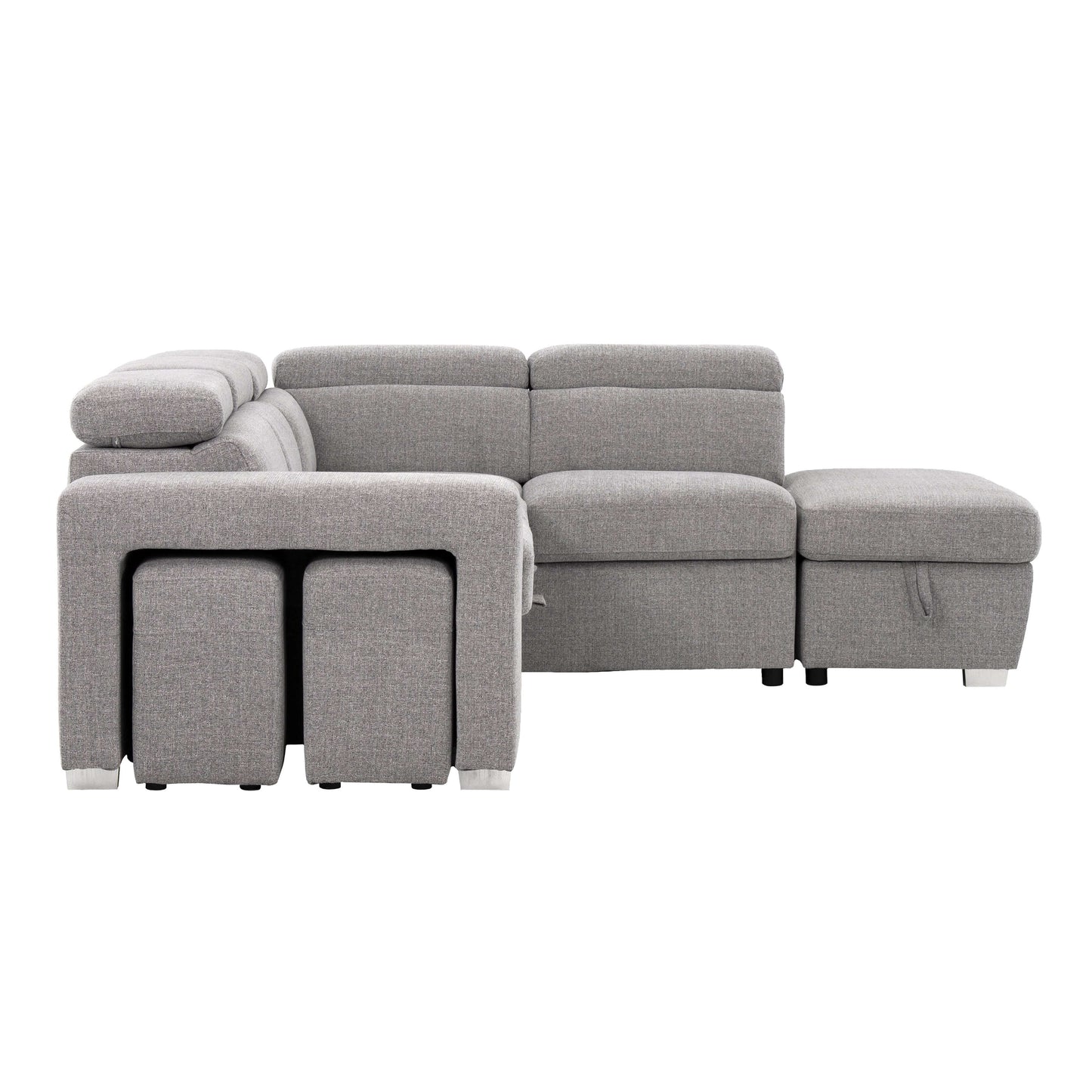 Pamina 105 in. Right Facing Sleeper Sectional