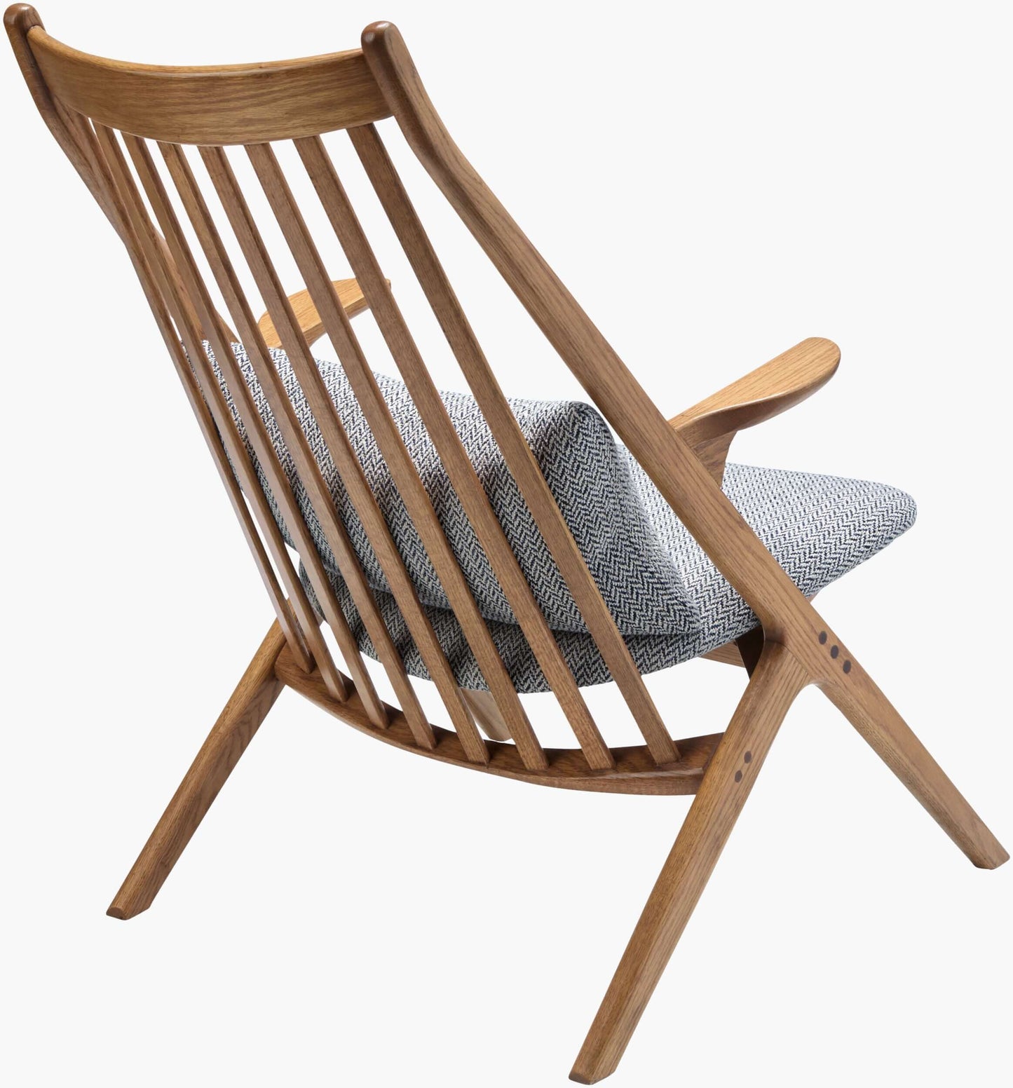 Acworth ACW-004 35"H x 26"W x 33"D Accent Chair - back and side view
