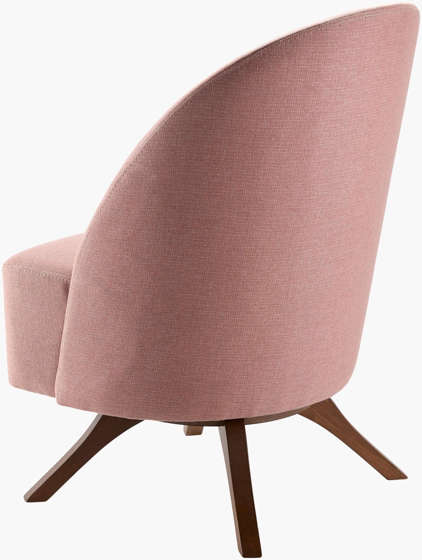 Coda ADC-001 35"H x 24"W x 26"D Swivel Chair - side and back view