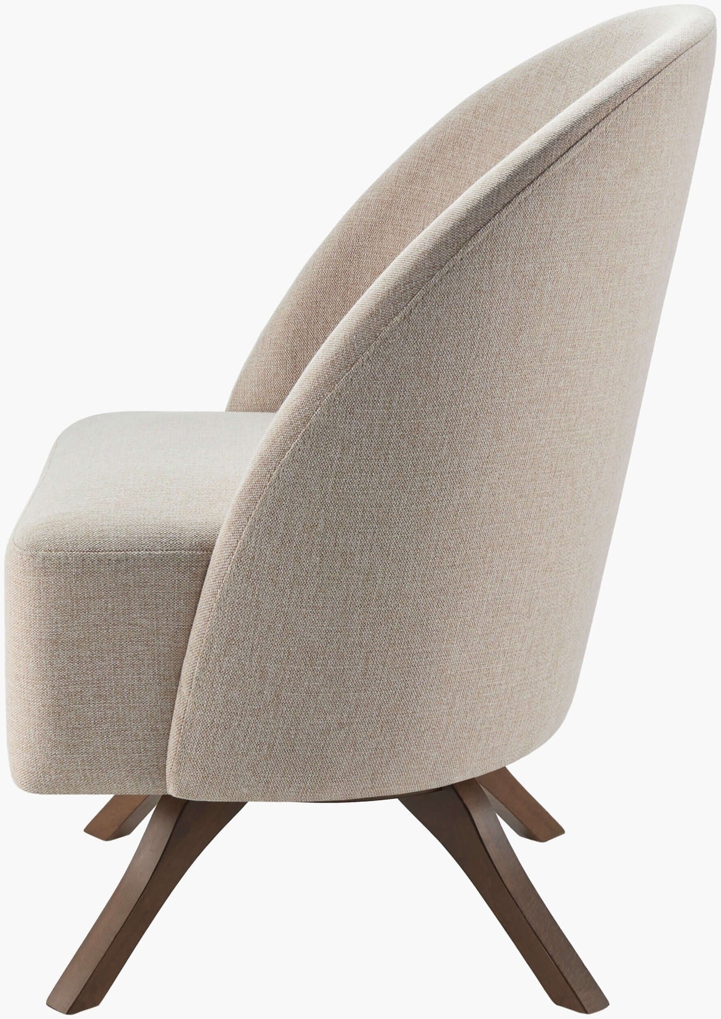 Coda ADC-002 35"H x 24"W x 26"D Swivel Chair - side view
