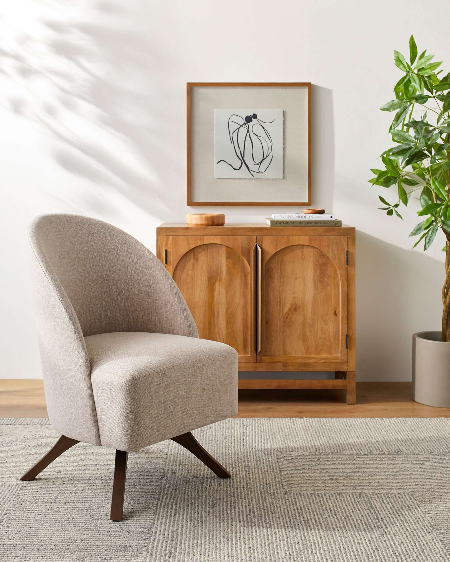 Coda ADC-002 35"H x 24"W x 26"D Swivel Chair - side and front view
