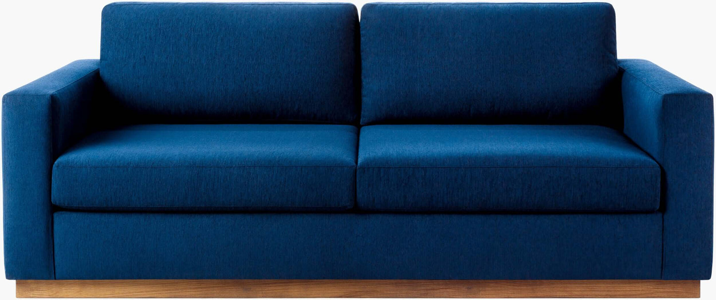Amherst AHR-002 31"H x 86"W x 37"D Sofa - front view with white back ground