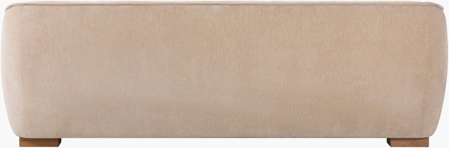 Alba ALBA-001 32"H x 93"W x 42"D Sofa - back view