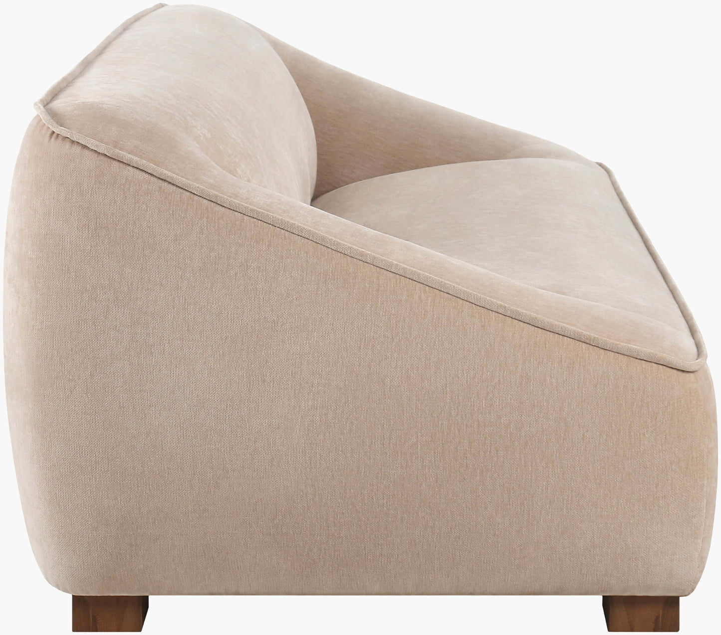 Alba ALBA-001 32"H x 93"W x 42"D Sofa - side view