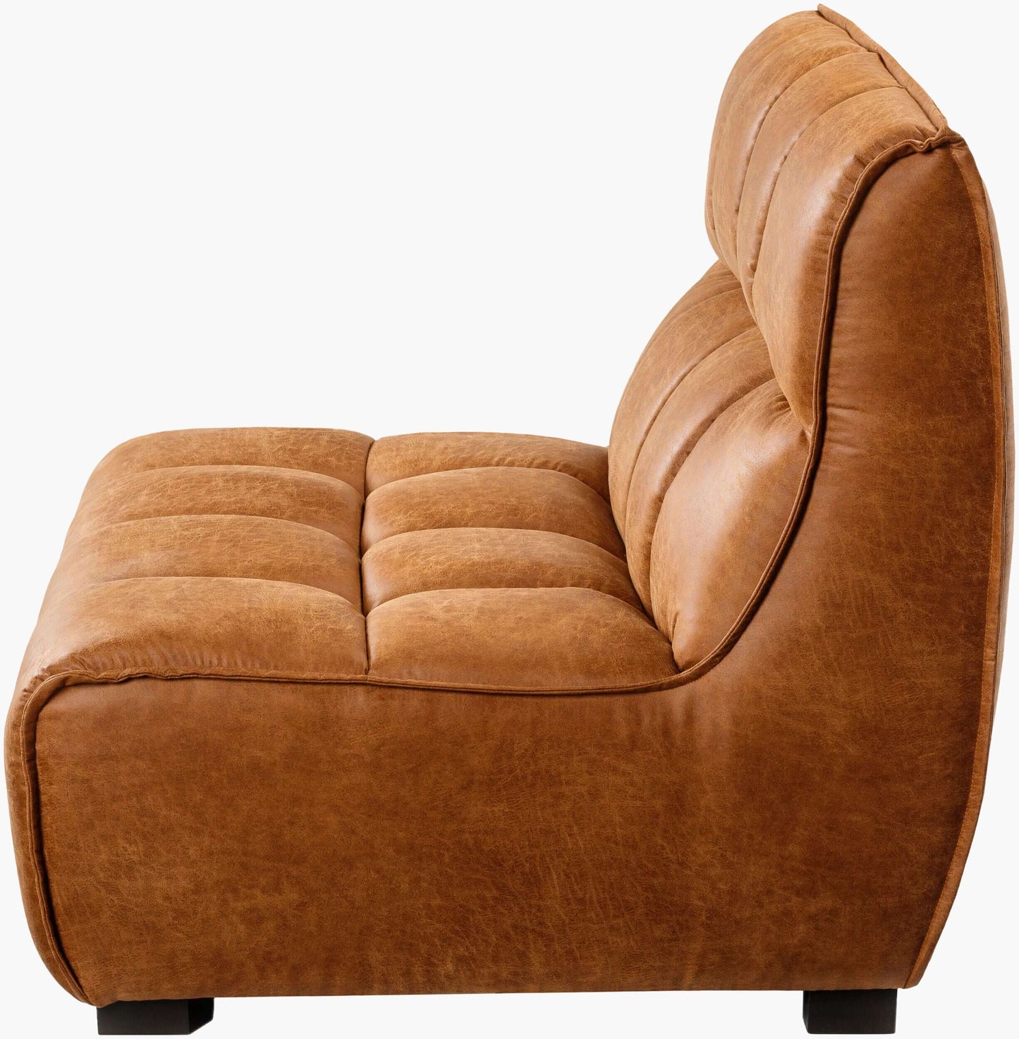 Belfort BFT-003 37"H x 35"W x 39"D Accent Chair - side view