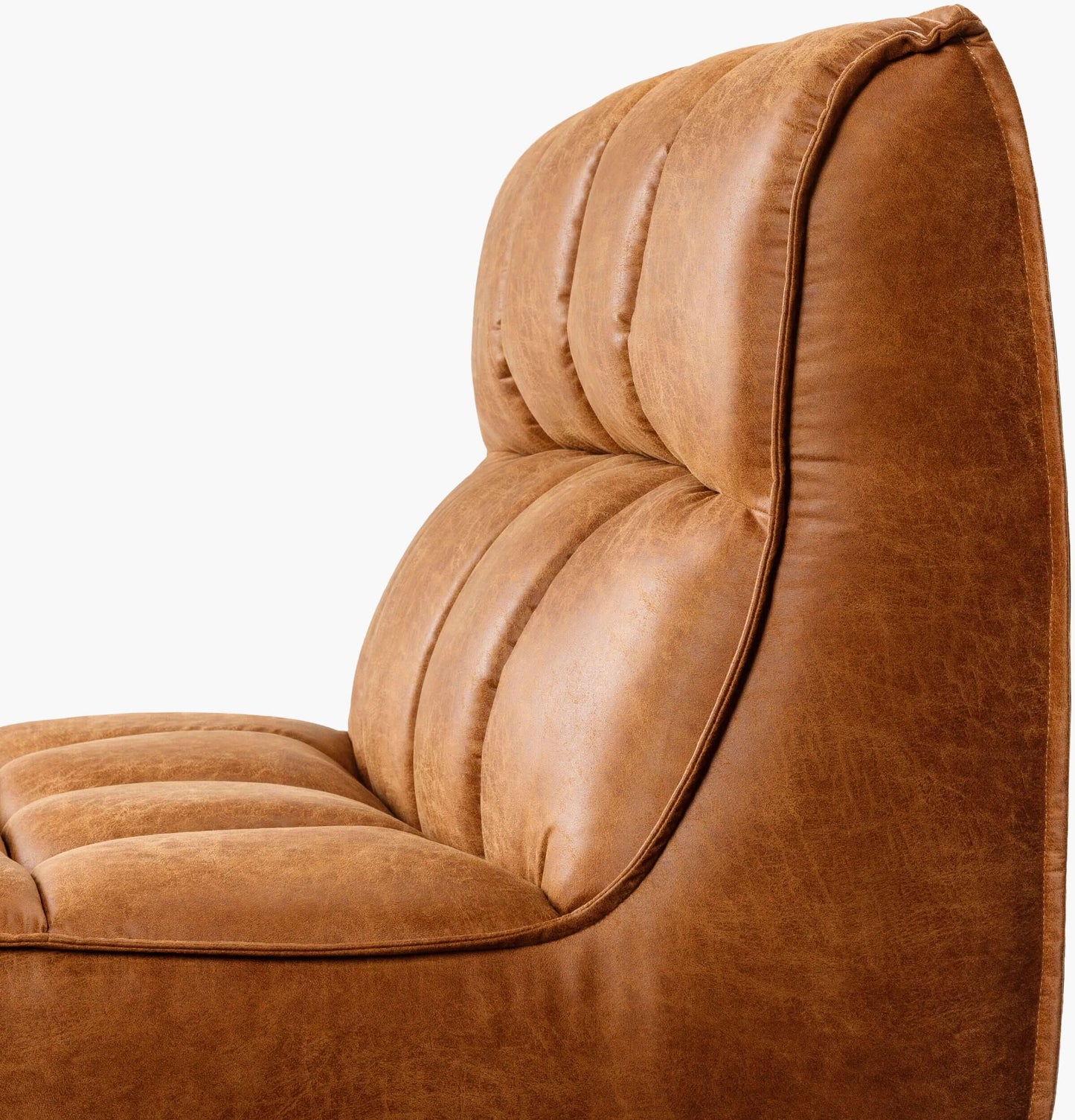 Belfort BFT-003 37"H x 35"W x 39"D Accent Chair - back rest view