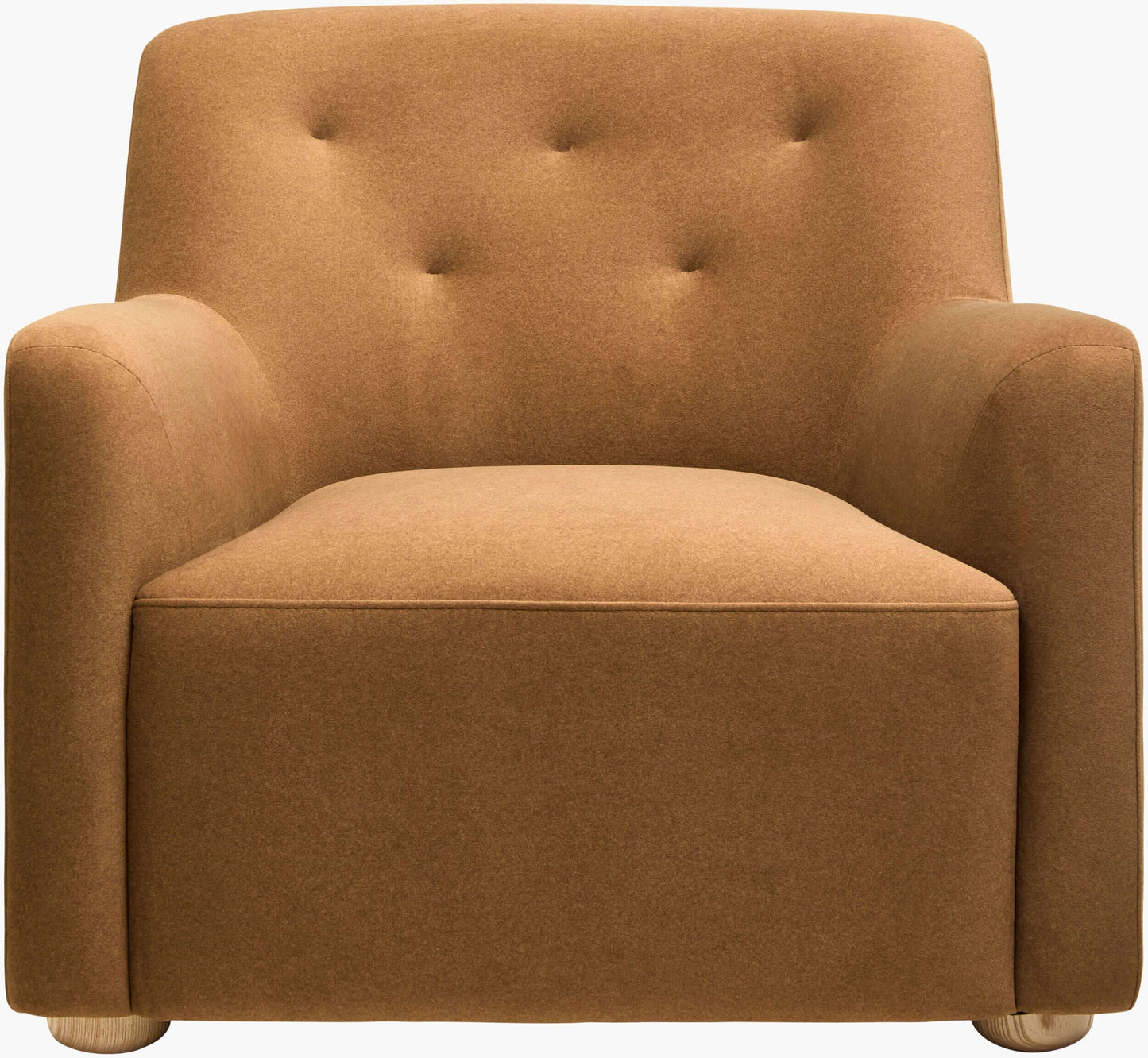 Cayucos BOCY-001 32"H x 34"W x 35"D Accent Chair - front view with white background
