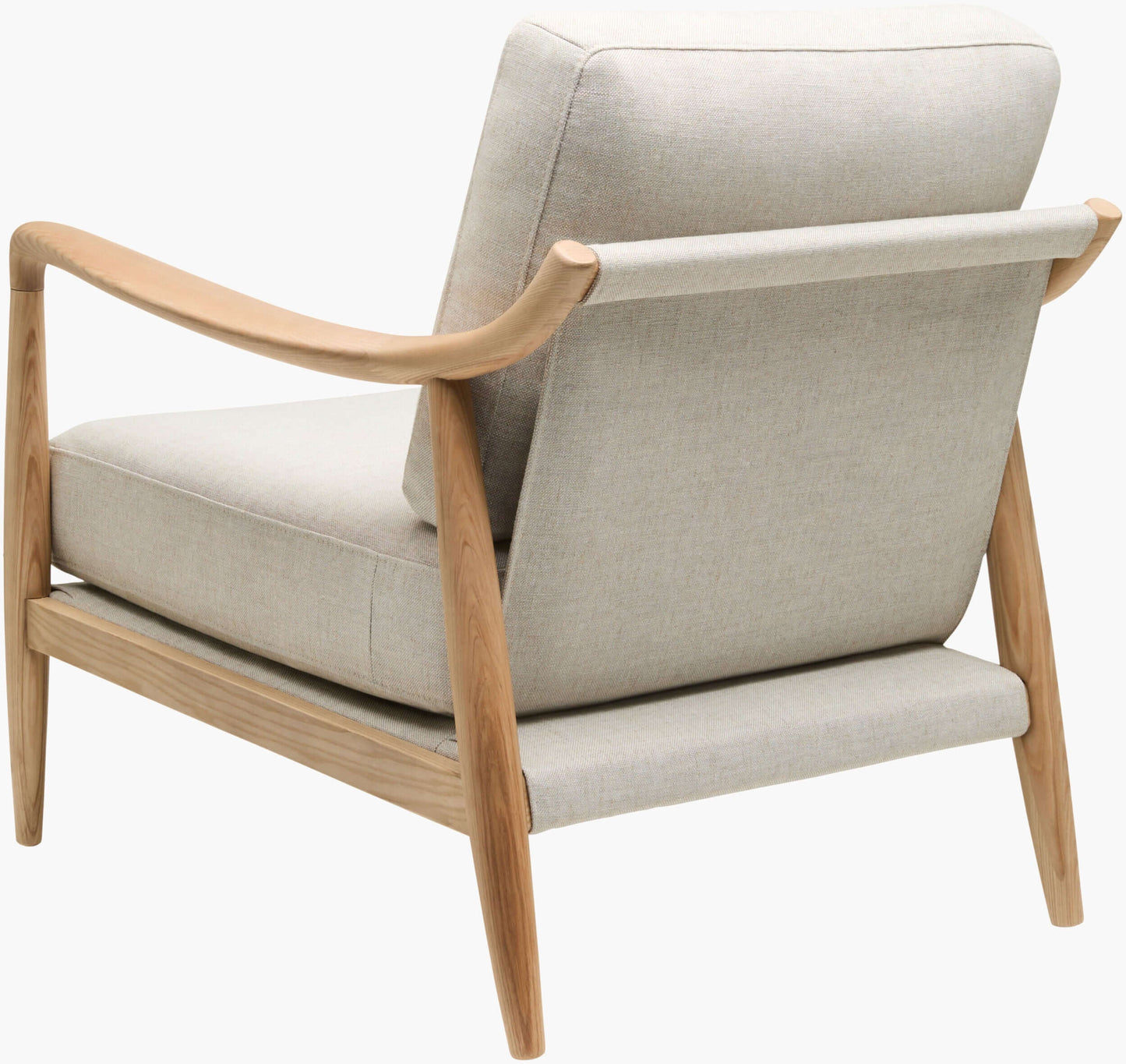 Gaviota BOGV-001 32"H x 32"W x 34"D Accent Chair - back and side view