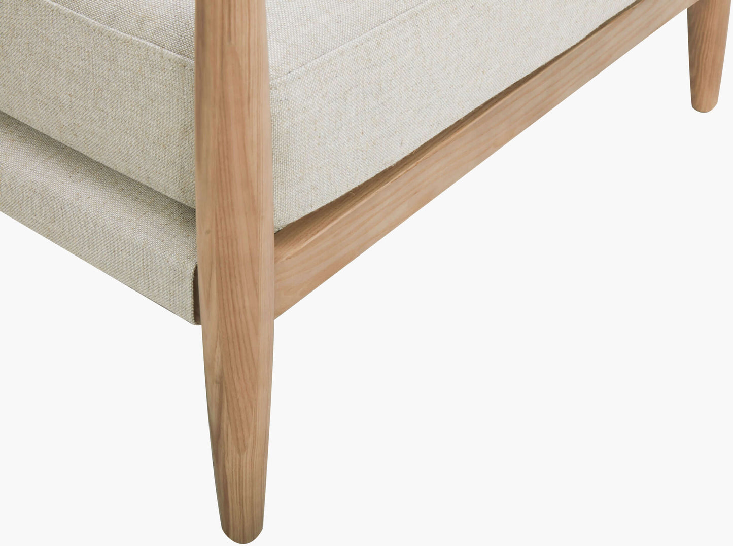Gaviota BOGV-001 32"H x 32"W x 34"D Accent Chair - leg view