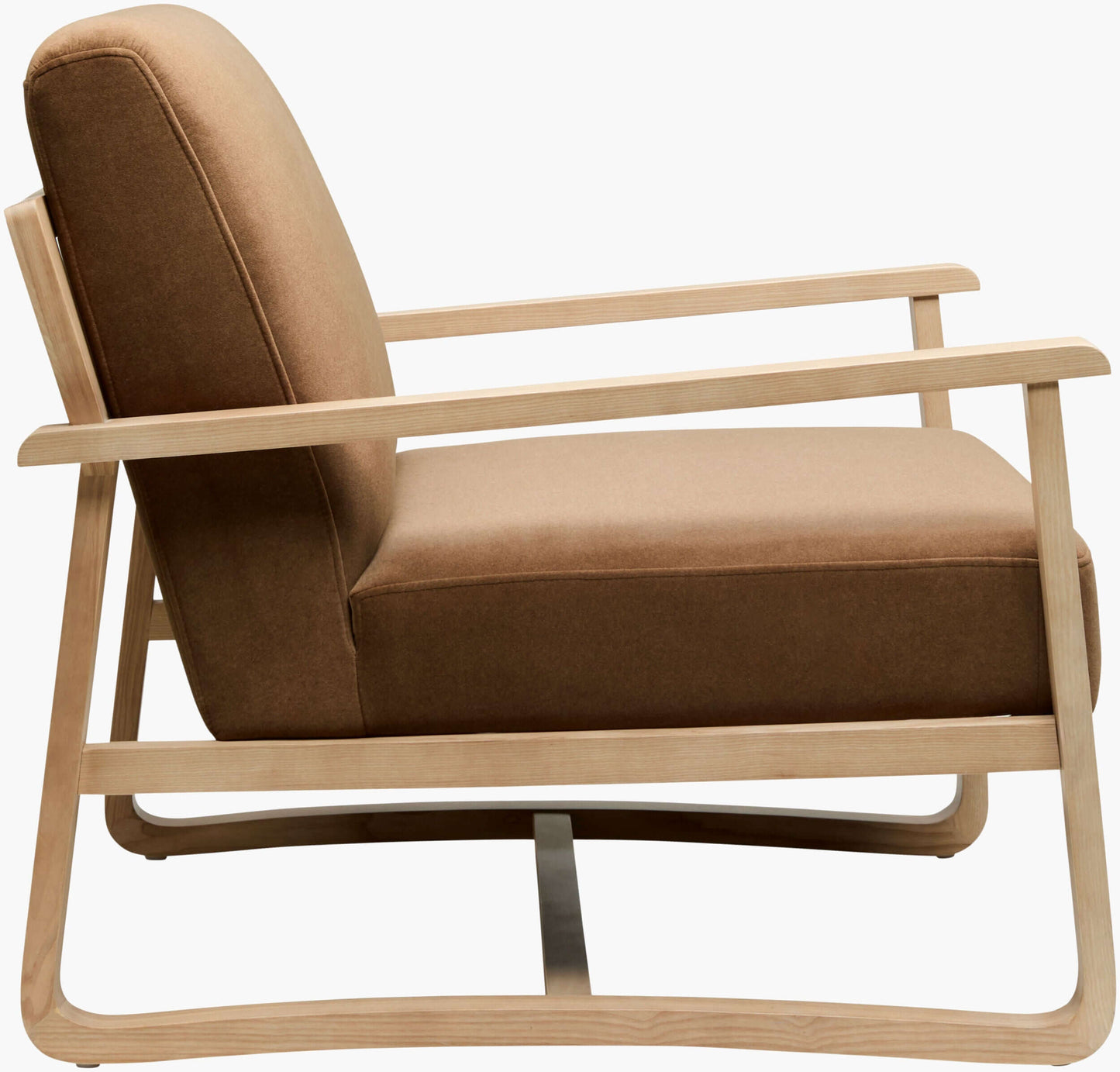 Molera BOML-001 34"H x 30"W x 38"D Accent Chair - side view