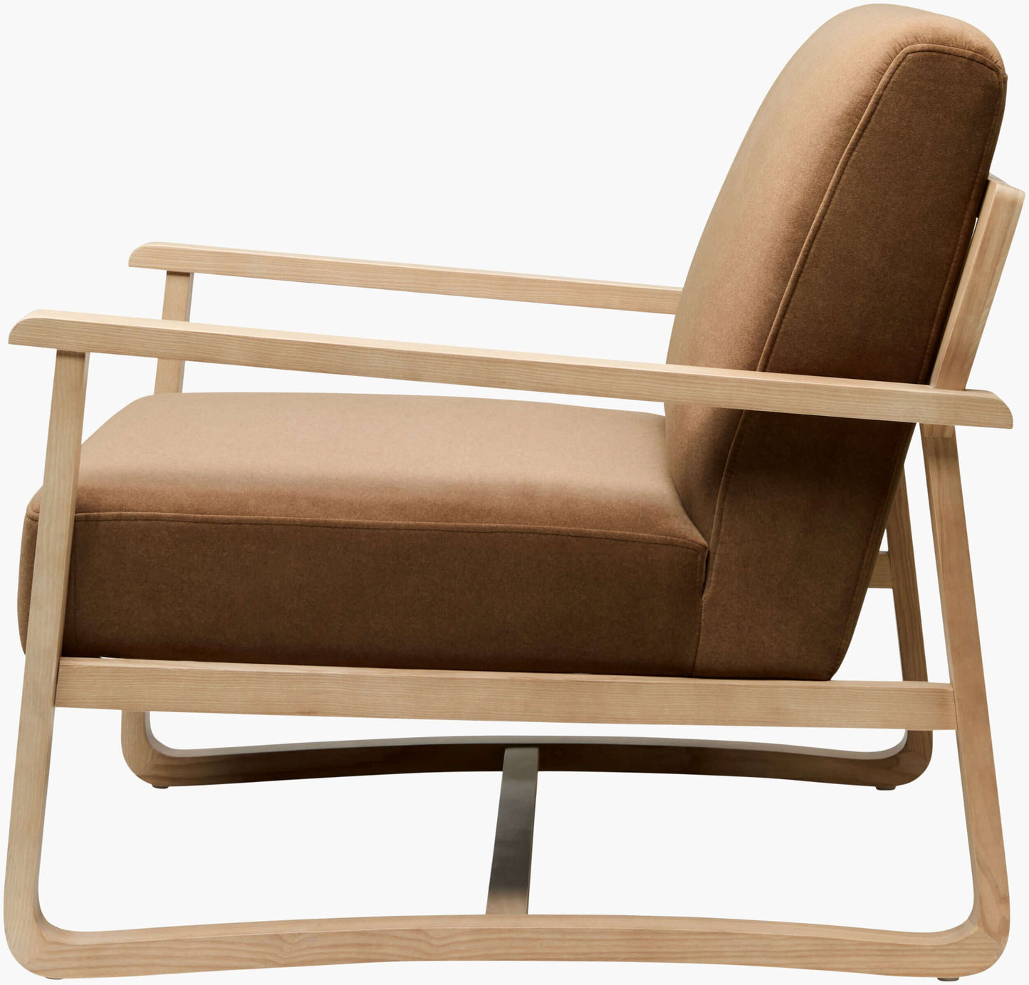 Molera BOML-001 34"H x 30"W x 38"D Accent Chair - side view