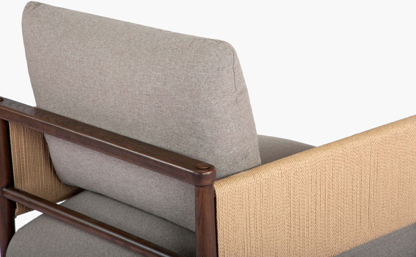Brielle BRIL-002 33"H x 27"W x 31"D Accent Chair - head rest view