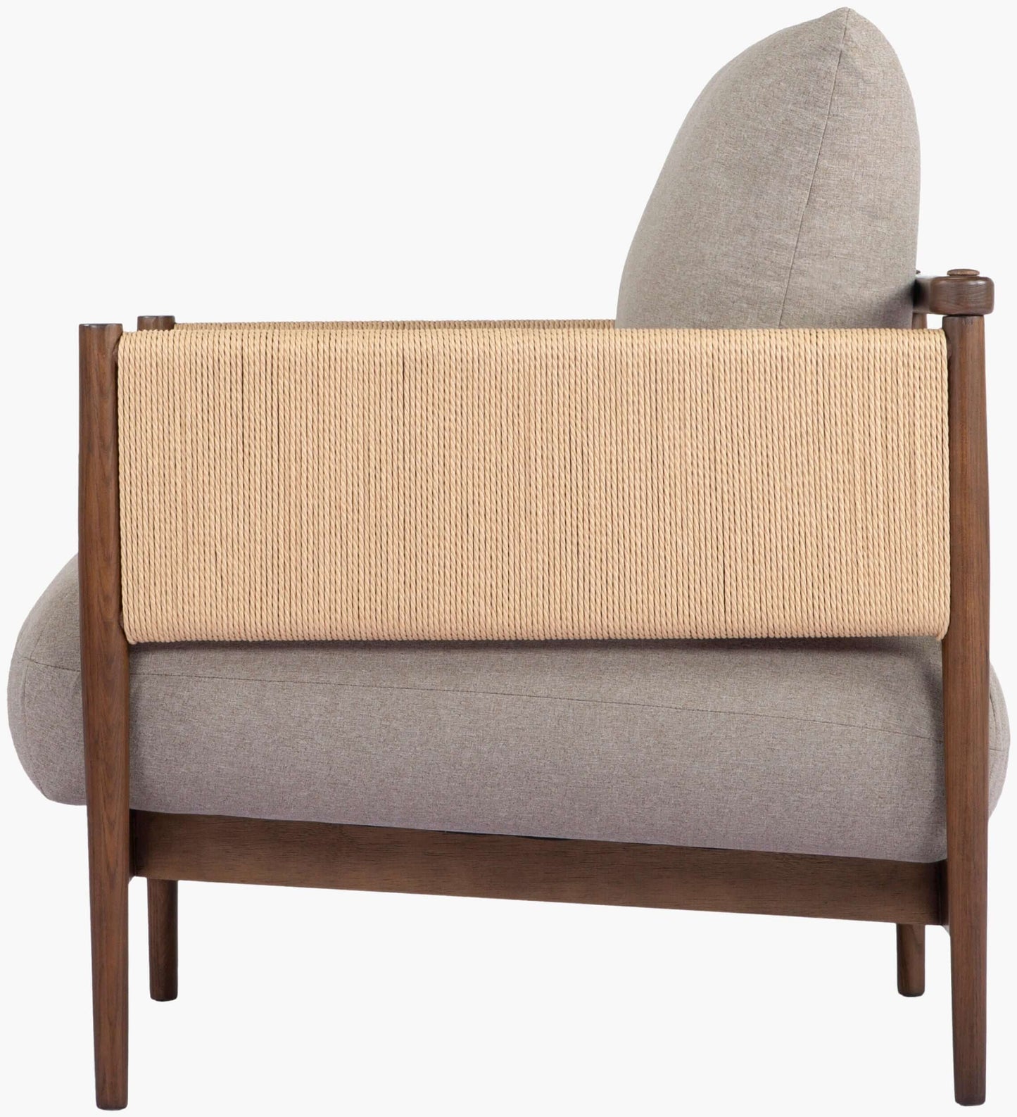 Brielle BRIL-002 33"H x 27"W x 31"D Accent Chair - side view