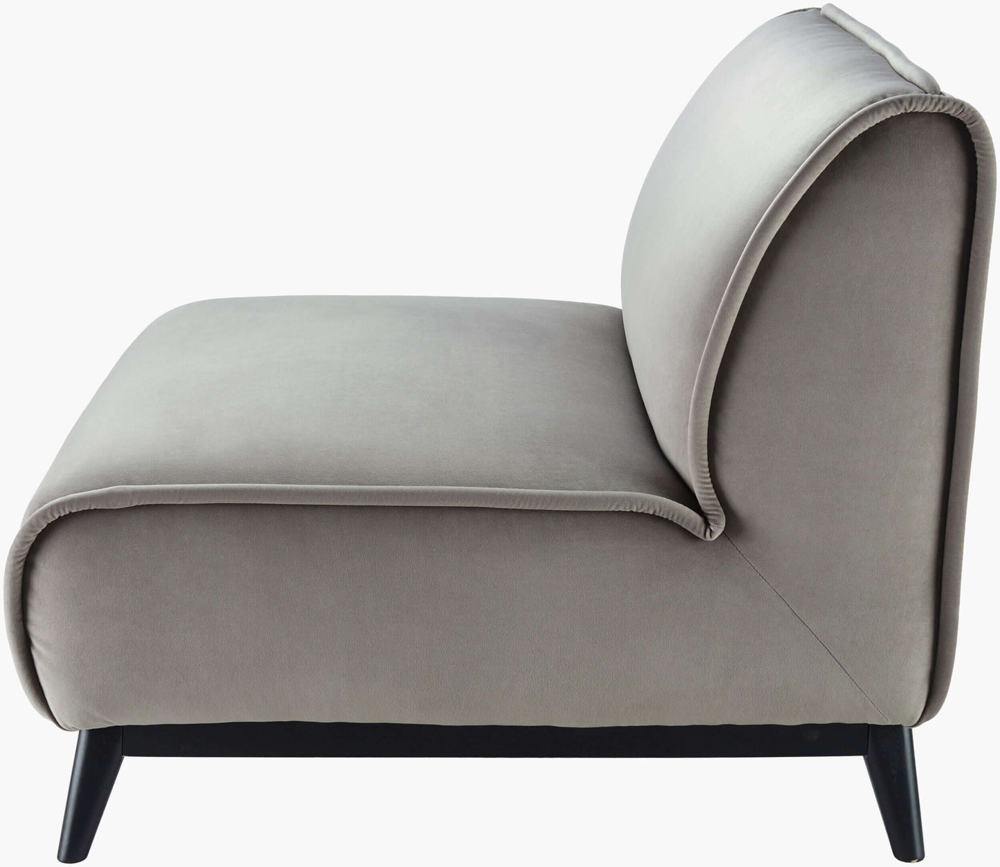 Bruce BRUC-001 31"H x 35"W x 35"D Accent Chair - side view