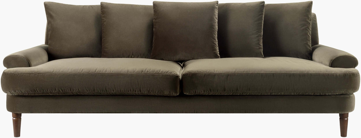 Cila CILA-001 29"H x 87"W x 40"D Sofa - front view with white background