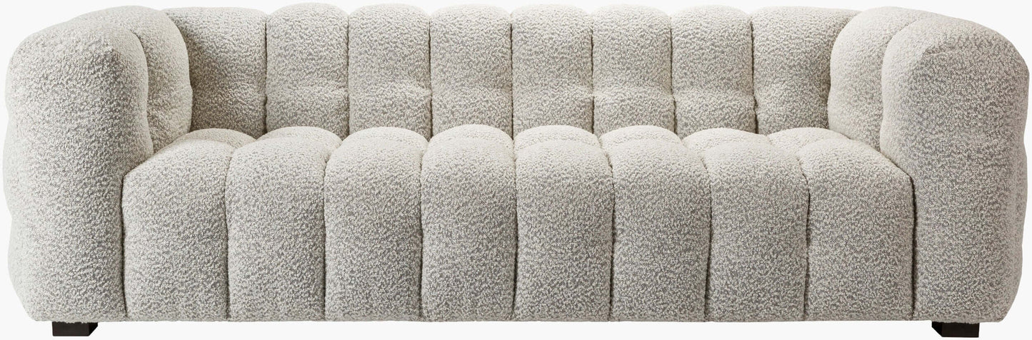 Chambery CMY-001 30"H x 94"W x 40"D Sofa - front view with white background