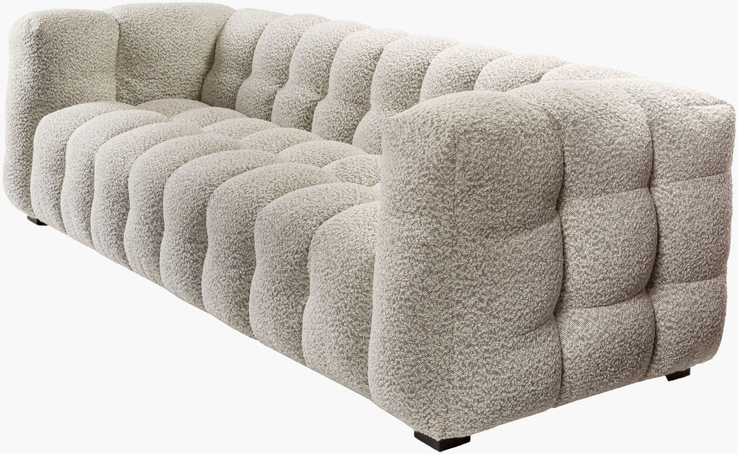Chambery CMY-001 30"H x 94"W x 40"D Sofa - side and front view