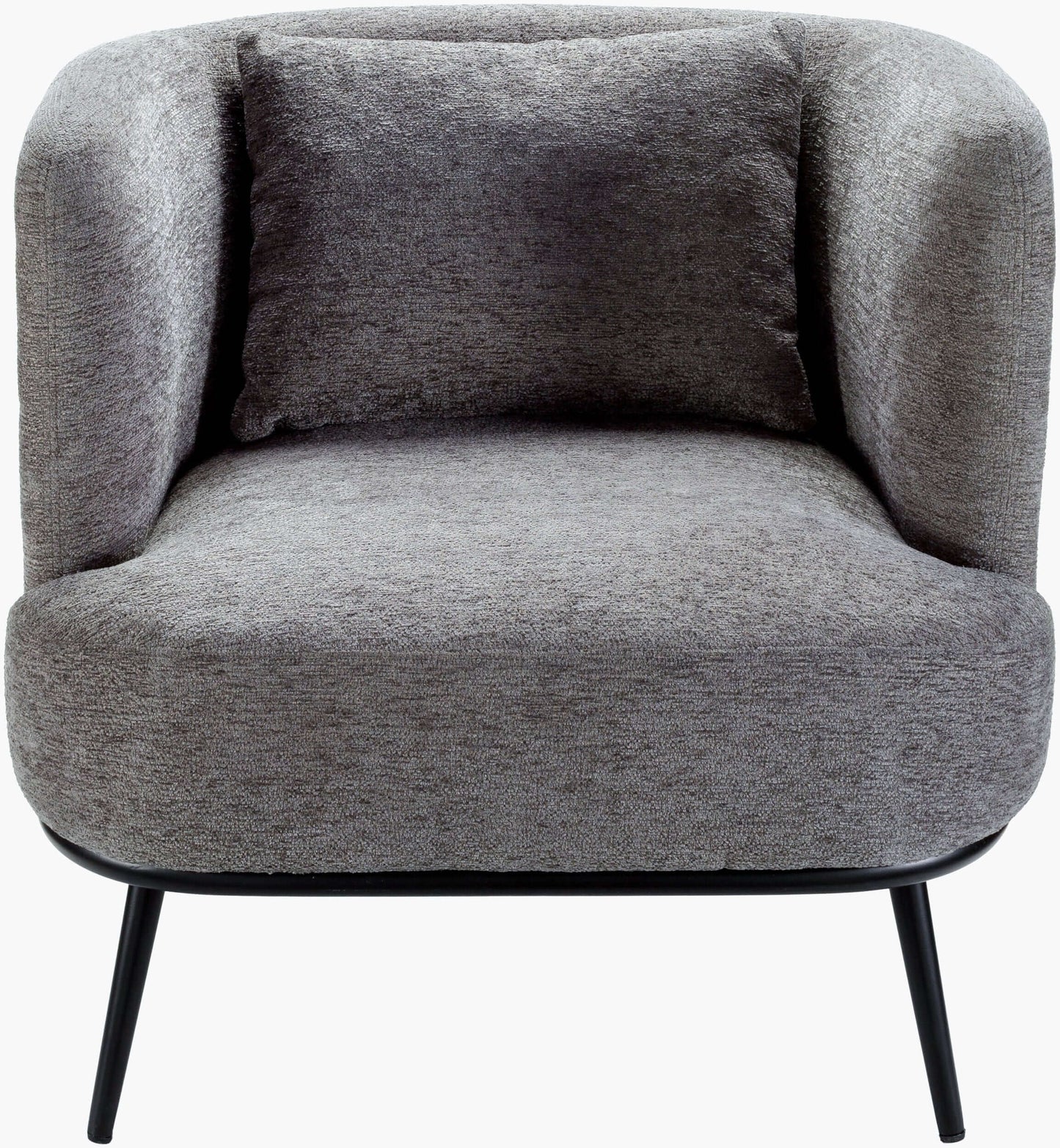 Carmine CRMN-001 30"H x 32"W x 31"D Accent Chair- front view with white background