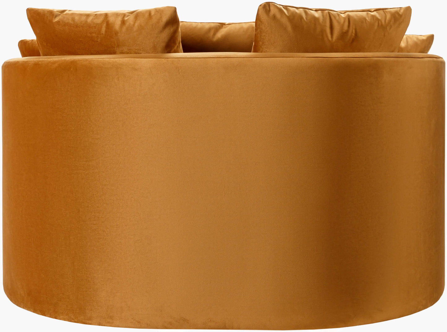 Drancy DAC-001 33"H x 55"W x 47"D Accent Chair - back view
