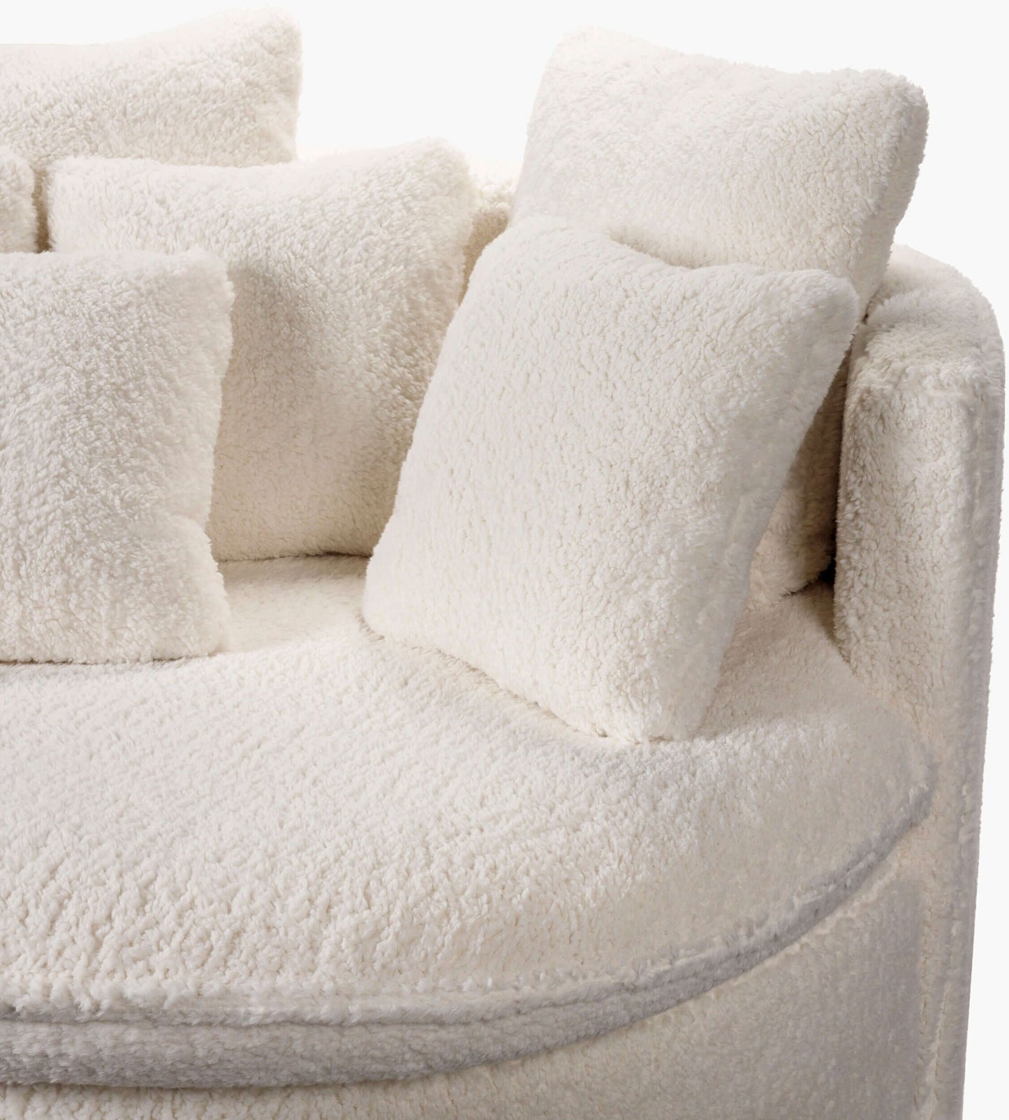 Drancy DAC-003 33"H x 55"W x 47"D Accent Chair - front view