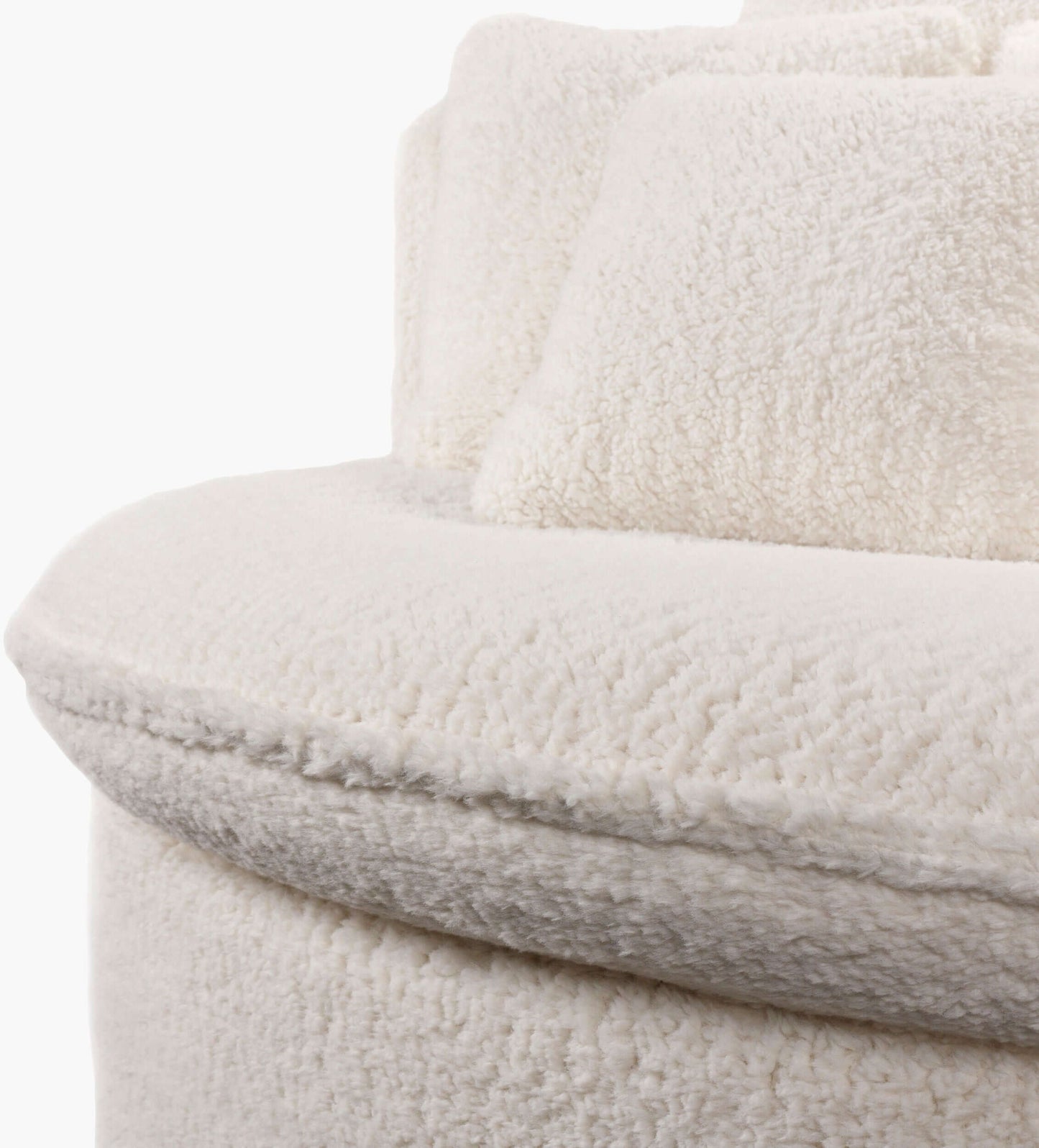 Drancy DAC-003 33"H x 55"W x 47"D Accent Chair - seat view zooned in