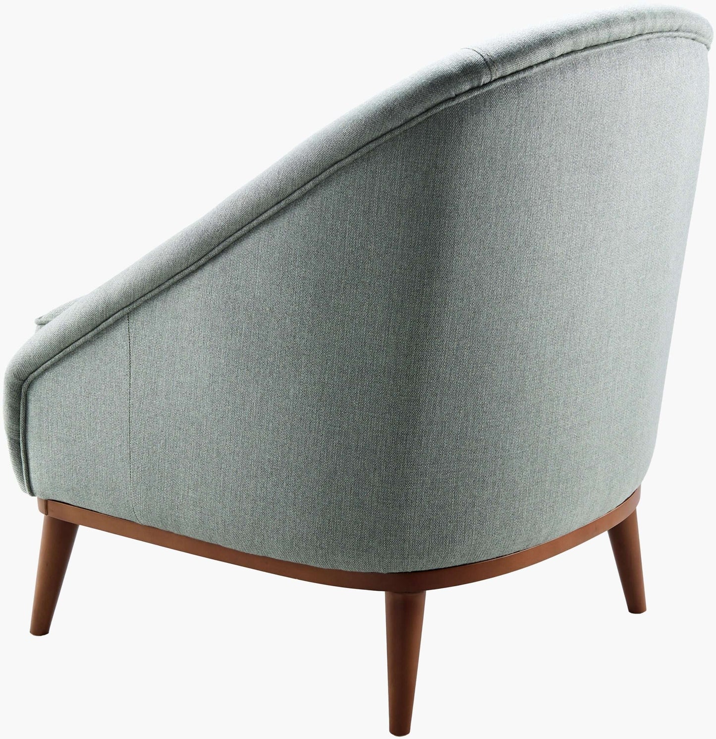 Sandro DRO-001 34"H x 28"W x 28"D Accent Chair - side and back view