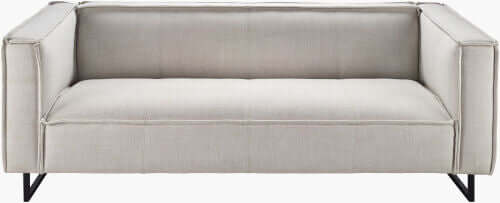 Dylan DYN-002 31"H x 88"W x 39"D Sofa - front view with white background
