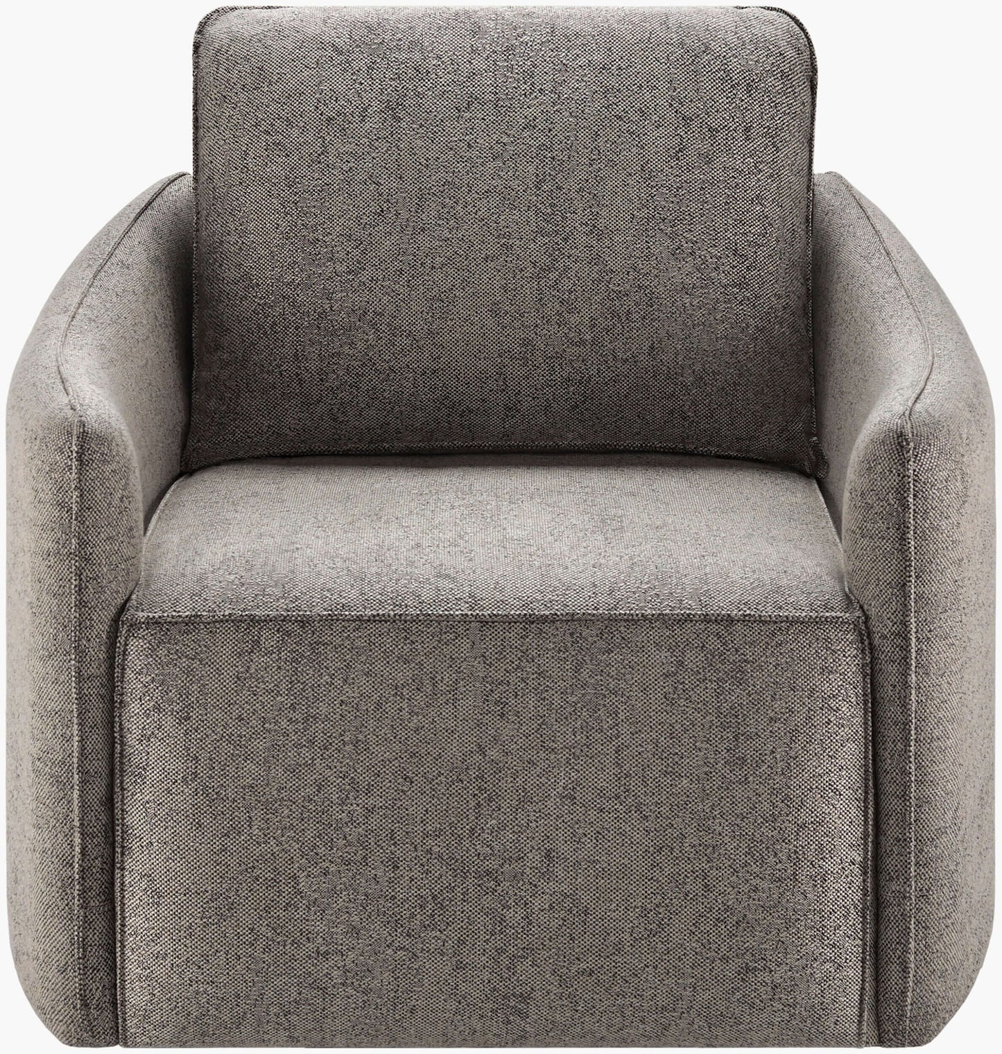 Kelli EKL-001 25"H x 28"W x 32"D Swivel Chair - front view