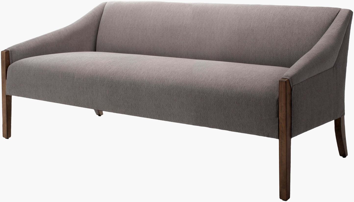 Findlay FIN-002 32"H x 72"W x 29"D Sofa- front and side view with white background