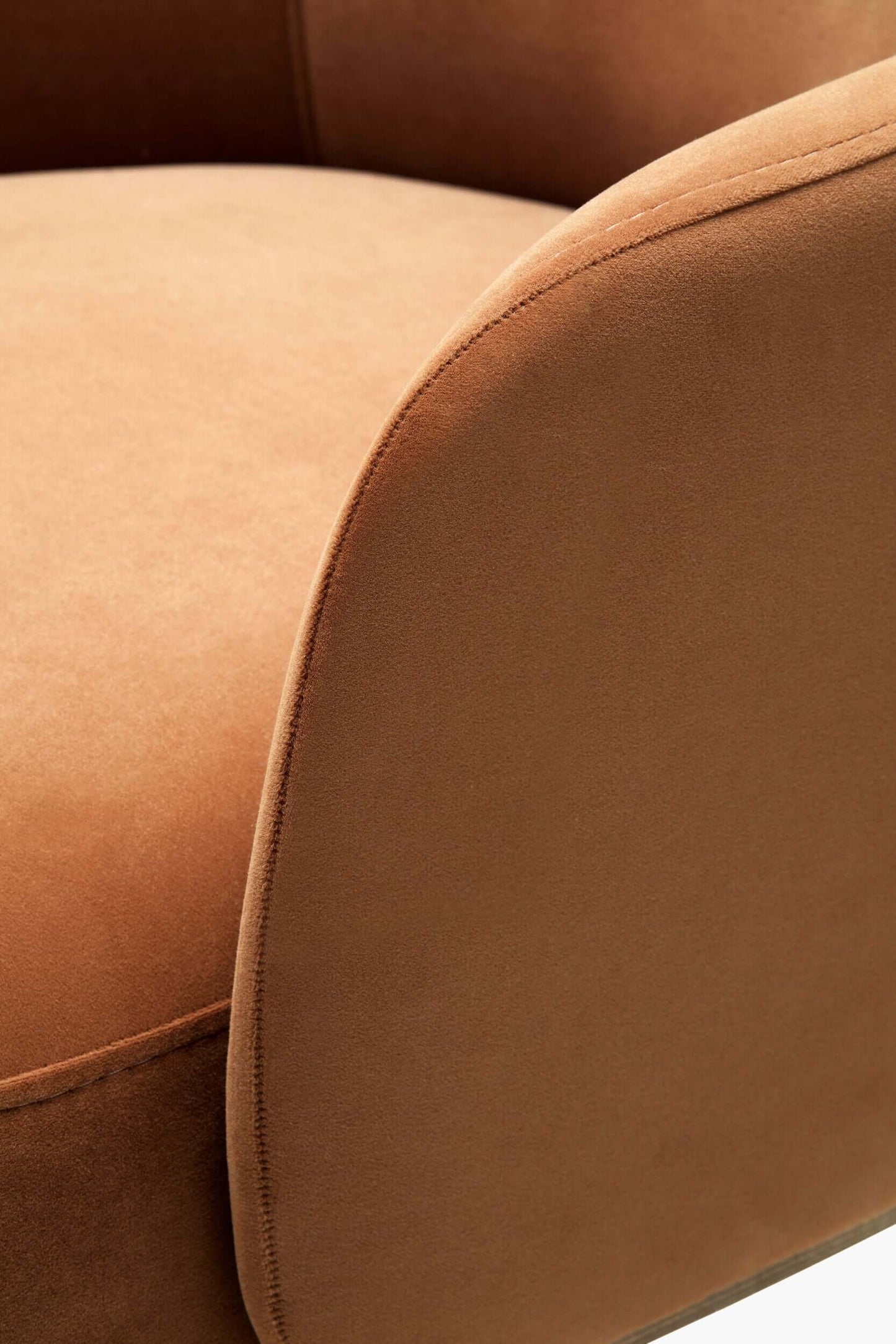 Fantino FNI-001 30"H x 28"W x 28"D Accent Chair- arm rest view
