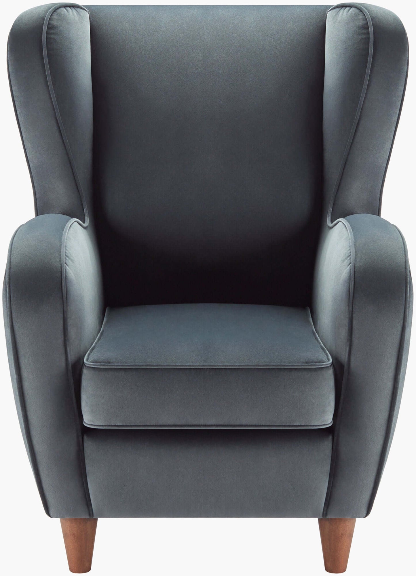 Giulietta GTA-001 43"H x 35"W x 36"D Accent Chair- front view with white background