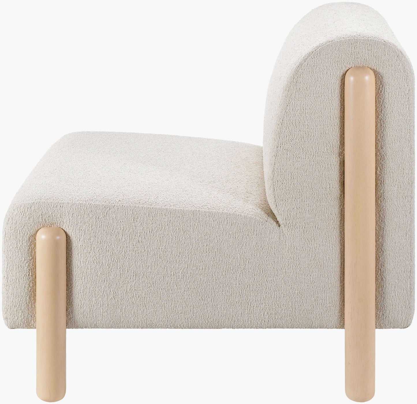 Kenwood KNW-002 30"H x 34"W x 38"D Accent Chair- side view