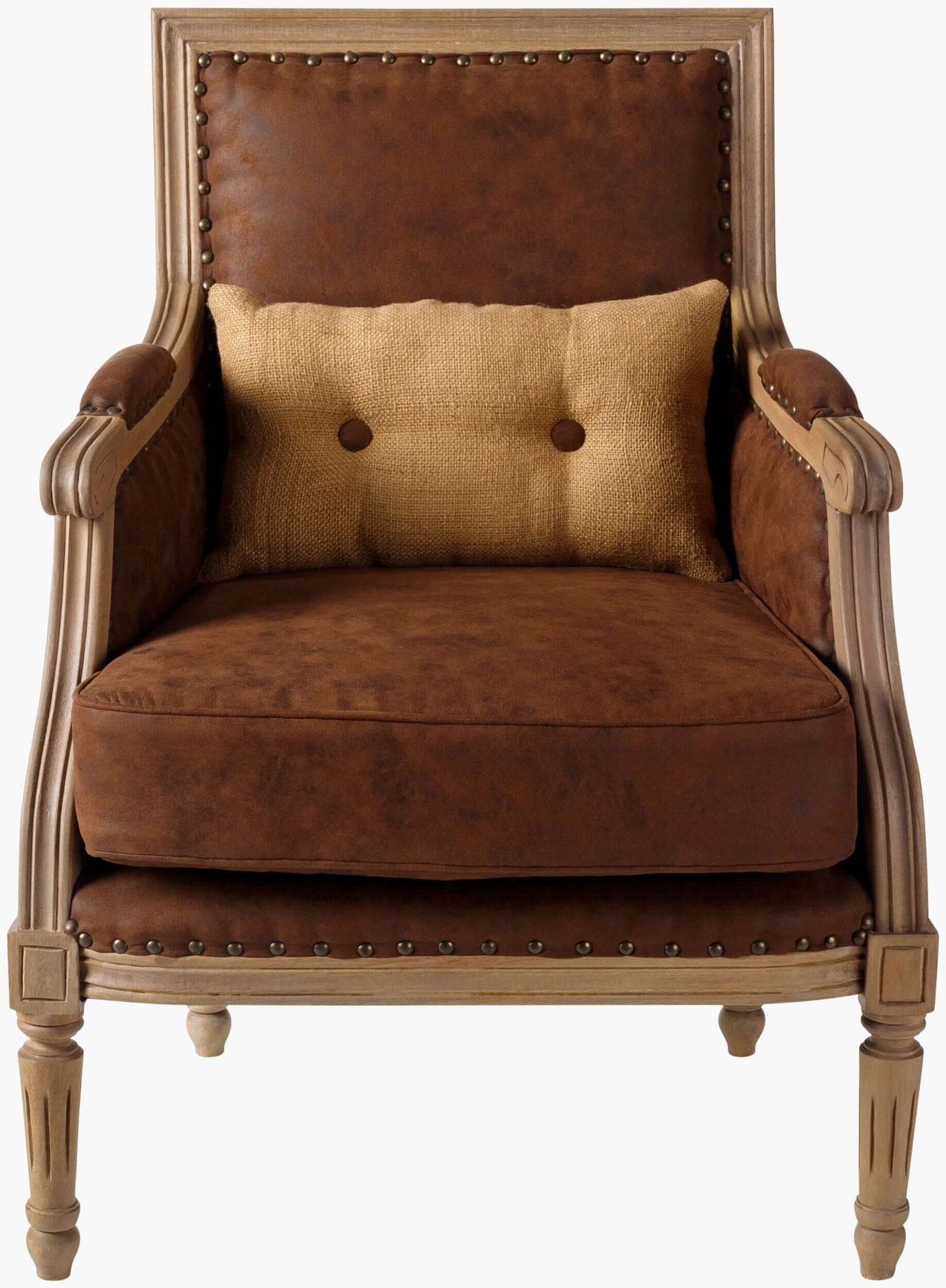 Lichfield LCF-001 34"H x 26"W x 22"D Accent Chair- front view