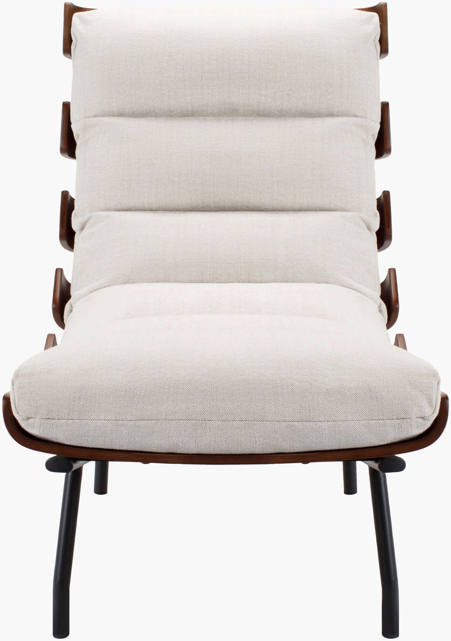 Laval LVL-001 35"H x 24"W x 40"D Accent Chair- front view with white background
