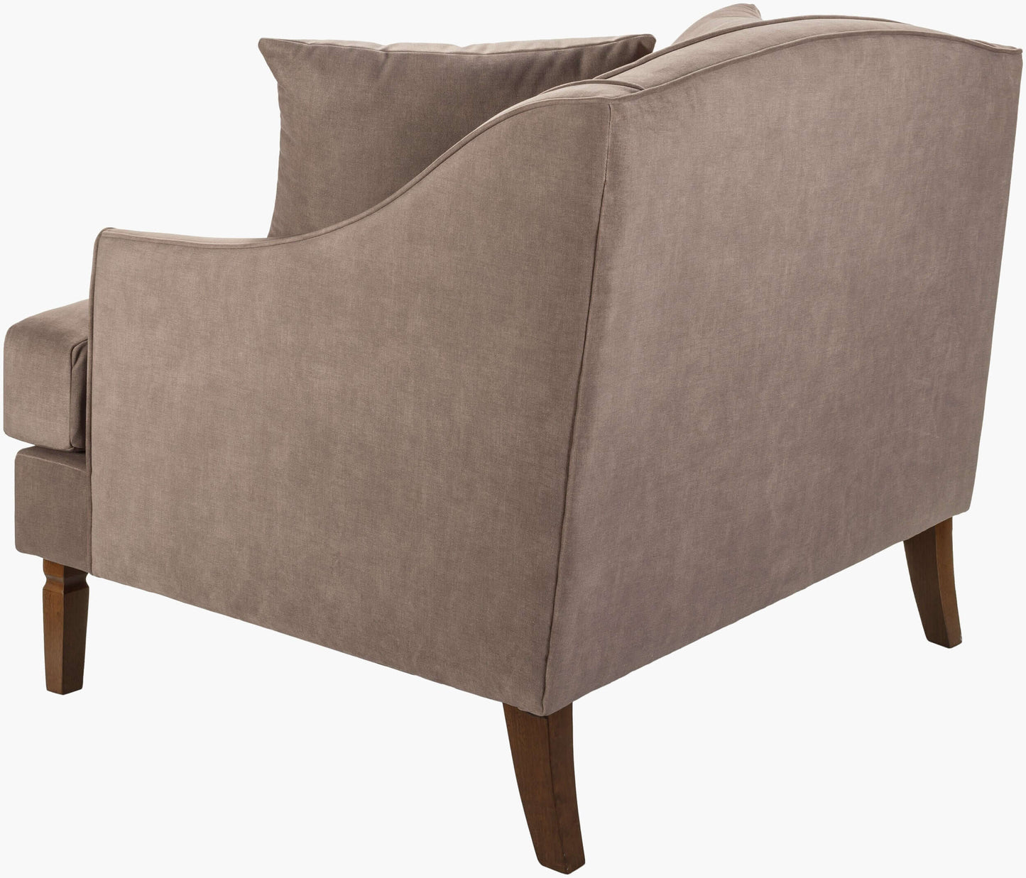 Maywood MAW-002 36"H x 39"W x 38"D Accent Chair- back and side view