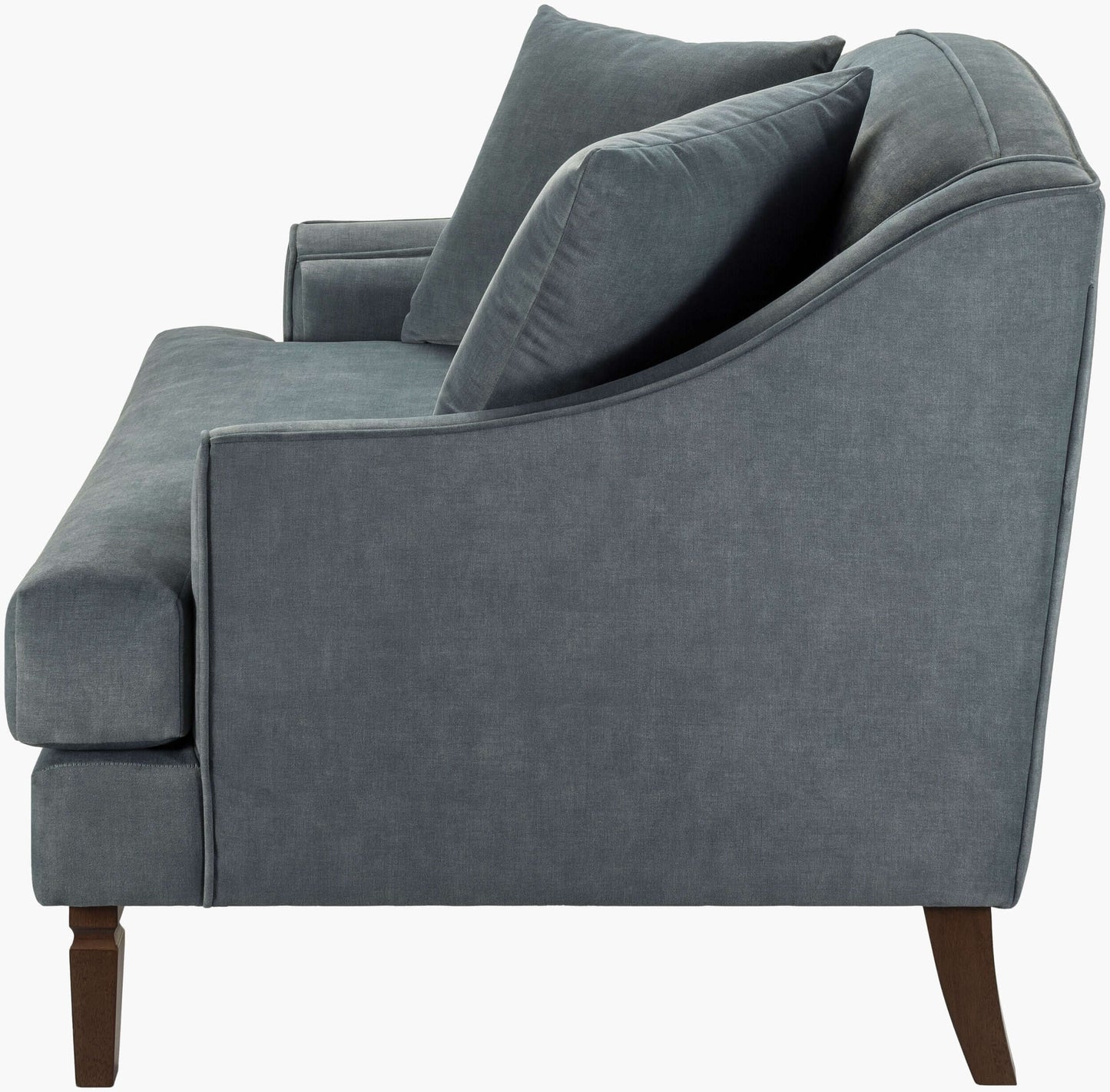 Maywood MAW-004 36"H x 39"W x 38"D Accent Chair- side view