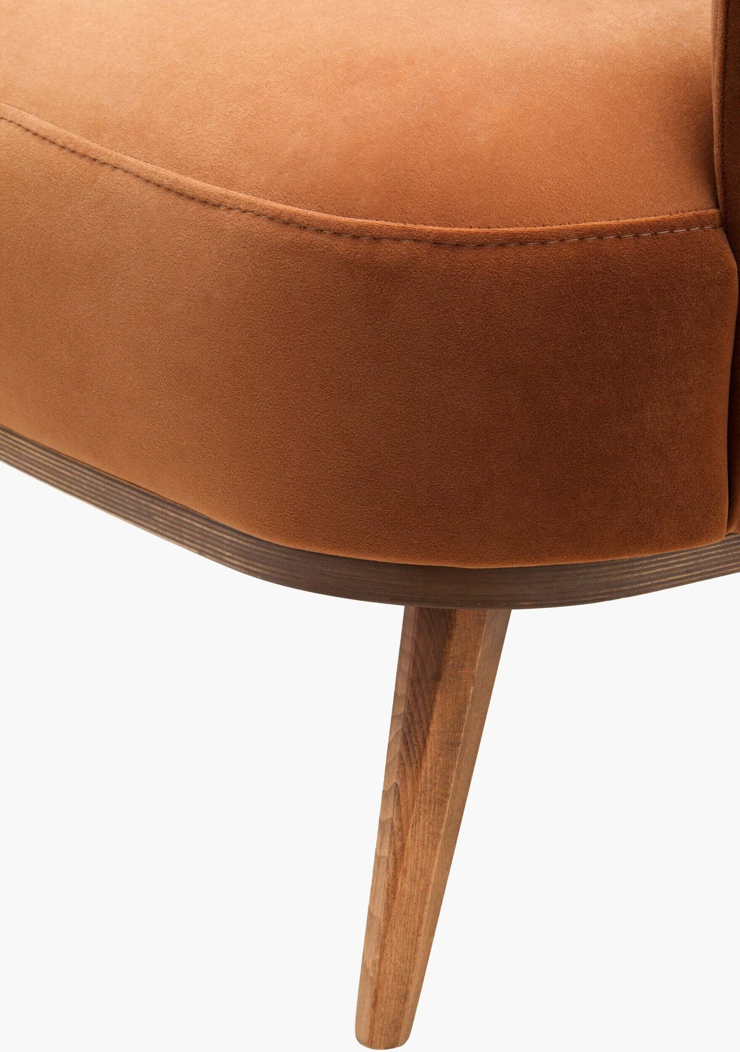 Megan MEGN-001 30"H x 28"W x 28"D Accent Chair- foot view
