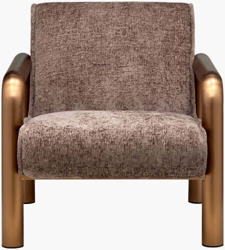 Magnus MGUS-001 31"H x 30"W x 33"D Accent Chair- front view with white background