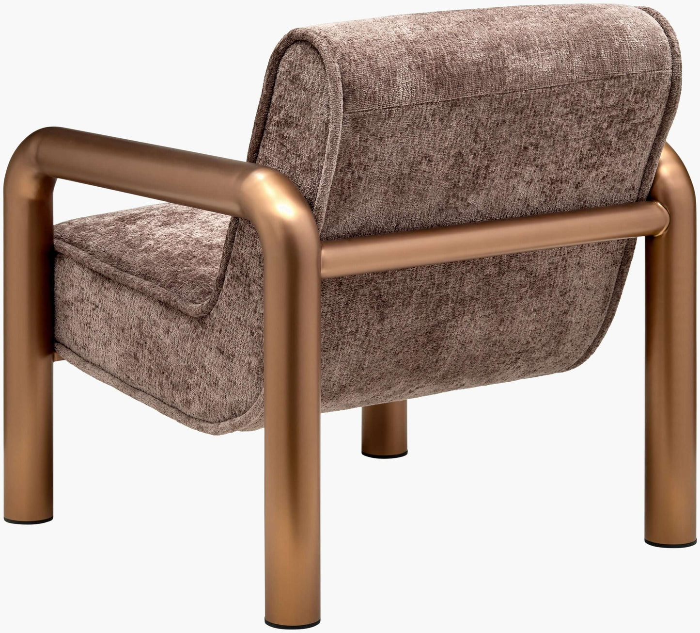 Magnus MGUS-001 31"H x 30"W x 33"D Accent Chair- back and side view