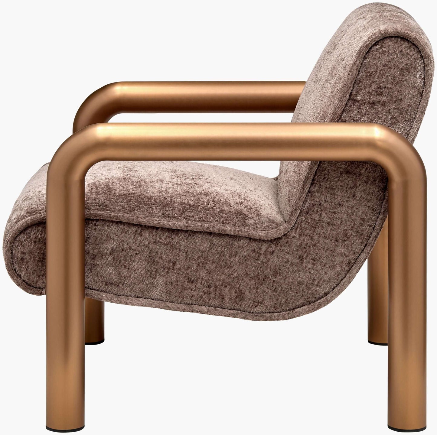Magnus MGUS-001 31"H x 30"W x 33"D Accent Chair- side view